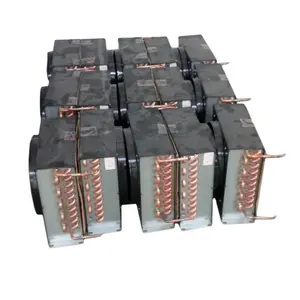 Fornecedor de refrigeração/condensador de ar do ventilador de alumínio do tubo de cobre Shanghai Venttk