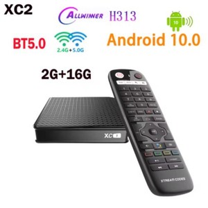 XC2 Android 10 <span class=keywords><strong>IPTV</strong></span> 2026 Nuevo Decodificador <span class=keywords><strong>Xtream</strong></span> Codes XTV Pro <span class=keywords><strong>IPTV</strong></span> Smart TVBOX 4K H313 2GB RAM 16GB ROM Reproductor Multimedia - Product Image 3