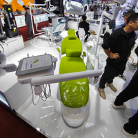 Fauteuil dentaire électrique de luxe LK-AF101 avec unité complète et pièces de rechange – Prix compétitif