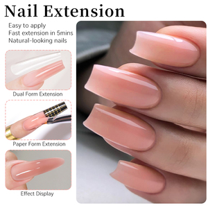 UR SUGAR Gel Constructor de <span class=keywords><strong>Uñas</strong></span> de Gran Capacidad 150g, Colores Rosa Nude, Extensión de <span class=keywords><strong>Uñas</strong></span> <span class=keywords><strong>en</strong></span> Gel, Autonivelante, Extensión Rápida, Gel UV Duro para <span class=keywords><strong>Uñas</strong></span> - Product Image 4