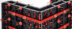Plastic Formwork for <b>Pool</b> Construction Waterproof ABS Swimming <b>Pool</b> Shuttering Basement Foundation Retaining Wall Shuttering - Product Image 5