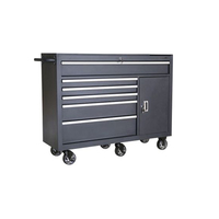 Nouvelle conception Jiezhida, vente chaude, armoire à outils de garage de haute qualité, établi en métal avec tiroirs, chariot à outils avec roulettes