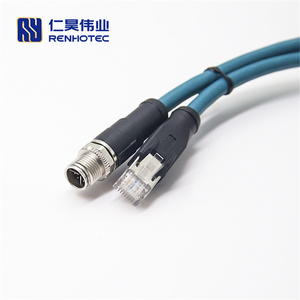 <span class=keywords><strong>M12</strong></span> 8pin x mã để RJ45 <span class=keywords><strong>Adapter</strong></span> cho PVR không thấm nước Thông tư Cáp nối 8Pin - Product Image 4