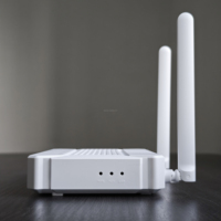 ZC-521X6D XPON ONU WiFi6 AX3000 Dual Band Wireless ONT 4GE Gigabit Fiber Router dengan 2 Port USB untuk Jaringan FTTH FTTX