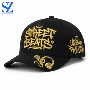 Gorras de Béisbol de 5 Paneles con Logotipo Personalizado, Bordado en Sarga de Algodón, Venta al Por Mayor Directa de Fábrica - Product Image 1