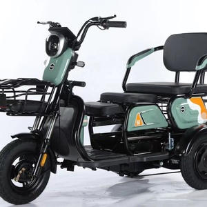 Triciclo Eléctrico al por Mayor para Tres Personas, Bicicleta Eléctrica de 48v 600w y 3 Ruedas - Product Image 6