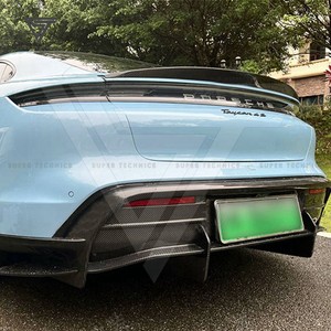 Lèvre arrière en Fiber de carbone <span class=keywords><strong>s</strong></span>èche Style OD pour <span class=keywords><strong>Porsche</strong></span> <span class=keywords><strong>Taycan</strong></span> 4S <span class=keywords><strong>Turbo</strong></span> <span class=keywords><strong>S</strong></span> 2020-2022 - Product Image 3