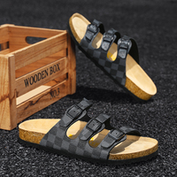 Chaussures en cuir Birken à prix imbattable, semelle naturelle, pour hommes et femmes, à enfiler, décontractées, classiques, légères, écologiques et jetables