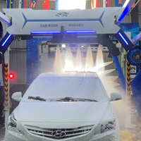 Machine de lavage de voitures électrique automatique sans contact intelligente IoT 2026, station de nettoyage de voitures autonome à 360 degrés, balayage 3D intelligent, CE