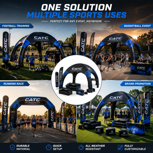 Conjunto Inflable para Eventos Deportivos CATC |   Paquete <span class=keywords><strong>de</strong></span> Muebles para Carpa Impermeable y Hermética con Pilar Arqueado |   Personalización <span class=keywords><strong>de</strong></span> la Marca del Campamento <span class=keywords><strong>de</strong></span> Entrenamiento <span class=keywords><strong>de</strong></span> Fútbol - Product Image 6