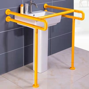 Zhuomao Washbasin <b>Grab</b> <b>Bars</b> Stainless Steel 200kg Load Capacity For Elderly And Disabled People Bathroom Safety Support - Product Image 2