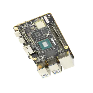 工場DEBIXモデルA2GB LPDDR4 8GBシングルボードコンピューターLinux組み込みマザーボード (2.3TOPS NPU付き)