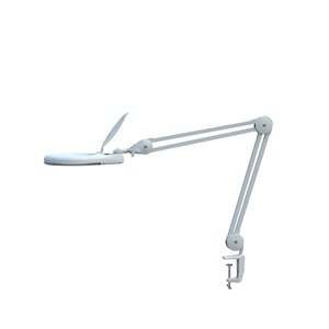 โคมไฟตั้งพื้นปรับระดับได้แบบ OEM พร้อมไฟ LED และขาตั้งแบบหมุนได้ สำหรับช่างเสริมสวย ดูแลผิวหน้า และใช้ในร้านเสริมสวย - Product Image 4