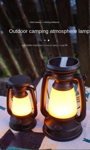 2025 jardín al aire libre energía de emergencia Usb recargable Abs cuerpo de plástico Camping LED antorcha luces de trabajo linternas - Product Image 3