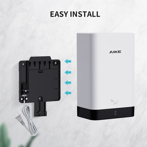 Automatic Sensor-activated Hotel Use Hand Dryer Small Size Plastic High Speed Wall-mounted <b>Mirror</b> 10-15s Quick Dry Ak2822 Quick - Product Image 3