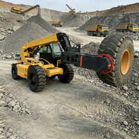 Manipulateur de pneus hydraulique SGT pour chargeurs télescopiques, idéal pour l'entretien des pneus miniers et OTR