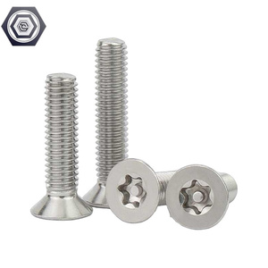 Tấm kim loại bu lông boong vít bên ngoài Torx chống trộm giả mạo an ninh chống Vít Máy Vít sao ổ đĩa phẳng đầu pins - Product Image 3