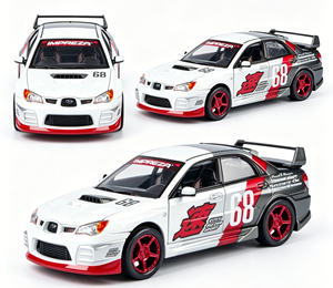 Modellino <span class=keywords><strong>Auto</strong></span> Sportiva Muscle Car da Corsa in Scala 1:24, Veicolo da Collezione in Metallo Pressofuso - Product Image 5
