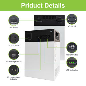 ポータブルソーラー発電機 2kWhリチウム電池 キャンプやRVでの使用に - Product Image 4