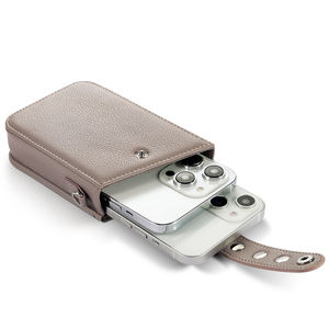 レディース多機能バンダ風PUレザー携帯電話ポーチホルスター、携帯電話ケース収納、携帯電話ショルダーバッグ、クロスボディバッグ - Product Image 4