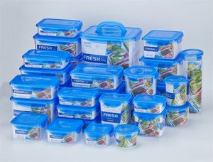 Pot hermtique à large bouche en plastique, fait sur mesure et bon marché, épices, thé, café, avec couvercle facile - Product Image 6