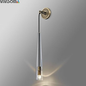 Appliques murales intérieures WL38055, lampe suspendue longue tube unique pour îlot de cuisine, chambre à coucher, salon - Product Image 5