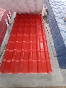 Phong cách truyền thống chịu nhiệt chịu tác động kháng ASA tấm lợp PVC nhựa tổng hợp gạch cho công viên nhà kho Đền - Product Image 4