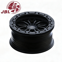 Nouvelles jantes forgées 18-26 pouces noir mat, style beadlock simulé, multi-rayons découpés, concave profond 20mm pour pick-up et SUV robustes