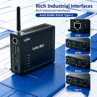 YFL1410-ETH LoRaWAN IoT Gateway Ethernet Backhaul Frekuensi Dapat Disesuaikan SX1262 Unit Rel DIN Meter Cerdas Konservasi Air IP30