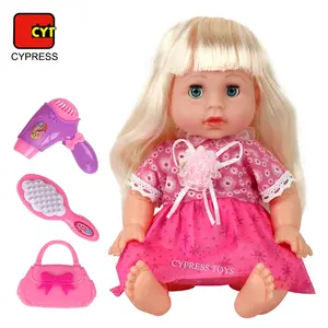 Wholesale Custom 14 INCH Dolls Toys Kids Toys Cute Baby Doll Set Girl