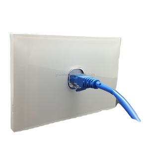 RJ45 <span class=keywords><strong>Cat6</strong></span> ổ cắm máy tính ổ cắm dữ liệu/LAN/Internet Outlet - Product Image 1