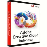 Suscripción Anual a Todas las Aplicaciones de Adobe Creative Cloud 2026, Versión para Equipos, ACC PC/Mac, 2 Dispositivos, Cuenta de Suscripción, DVD, CD