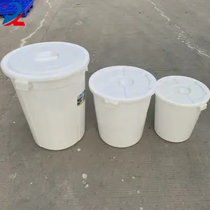 Fornitore della cina 45L 60L 100L 120L 150L 200L secchio di plastica barile di acqua di plastica