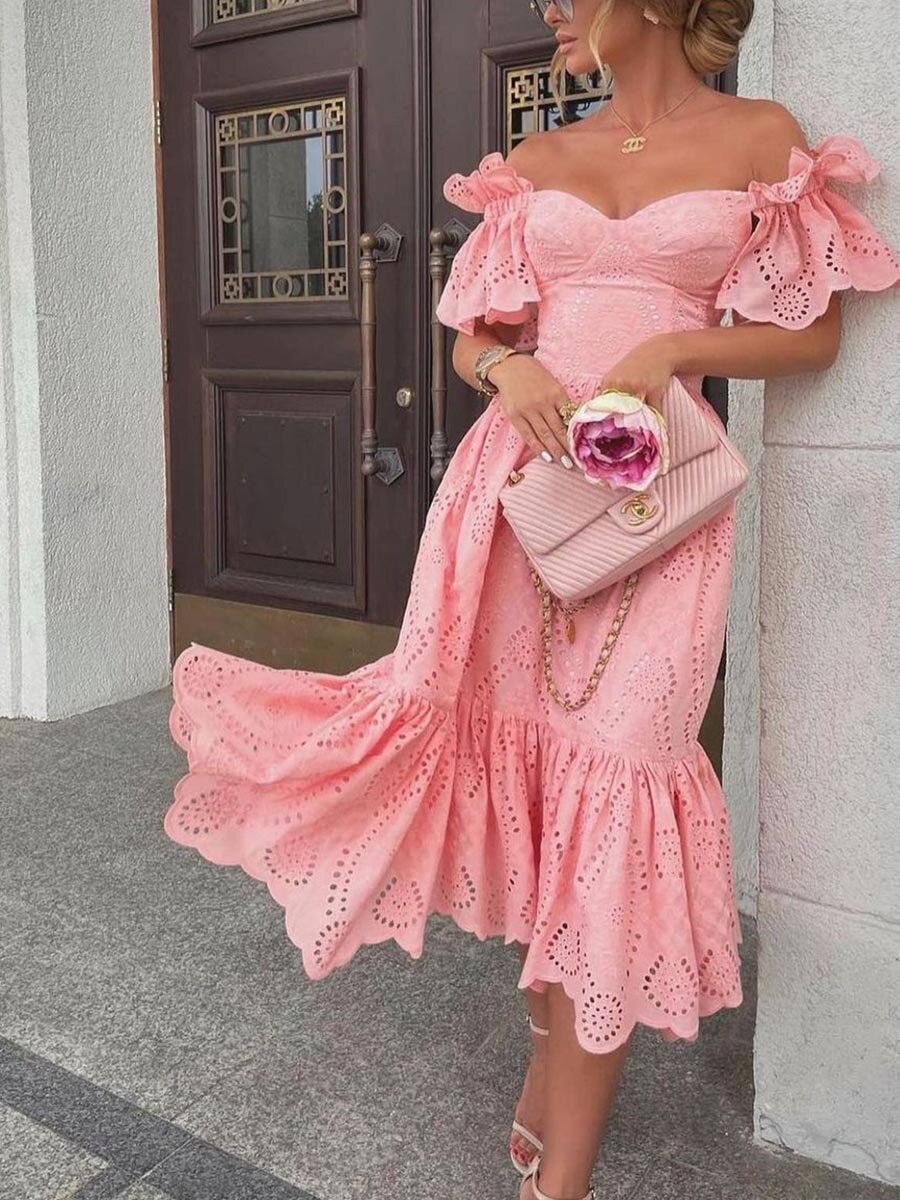 Shop Our Collection of off Shoulder Short Sleeve Dresses