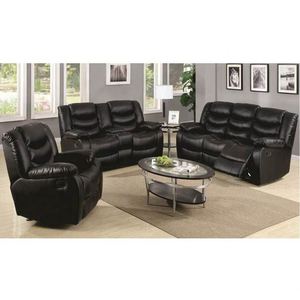 Sillón Reclinable Manual Moderno en Oferta, Sofá Reclinable Individual 3+2+1 para Oficina u Hogar - Product Image 1