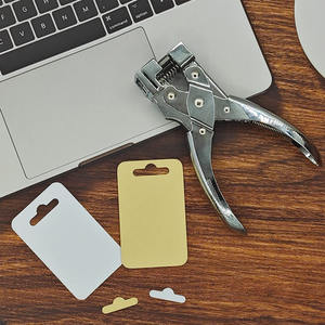 LISI亜鉛合金製シルバーヘビーデューティー飛行機型穴あけパンチ、紙工芸、バッジ、<span class=keywords><strong>ID</strong></span>カード、PVCカード、模型用1穴（LSTP30） - Product Image 3