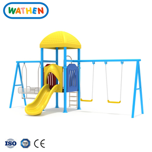 Trẻ Em Phổ Biến Sân Chơi Ngoài Trời Thiết Bị Kim Loại Trượt Và Đu Đặt Cho Bán Đa Trẻ Em Chơi Thiết Bị - Product Image 3