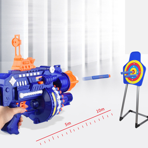Pistolet à fléchettes à balles molles de 40 coups, tir continu, jouet électrique pour enfants, garçons, avec visée - Product Image 4