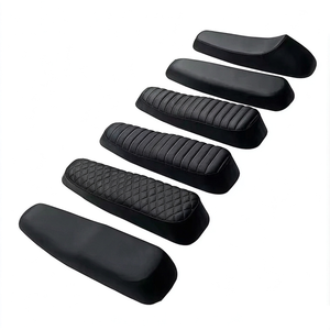 Angbow Evrensel PVC Deri Yarışçı Motosiklet Koltuğu Ebike Düz Sele Motosiklet Modifiye Parçaları Super 73 Plastik Bmx Sele için - Product Image 1