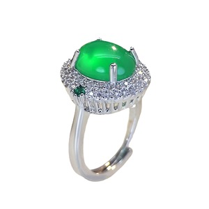 Anello Vintage dal Design Ovale per Donne, Anello alla Moda in Stile Retrò, Elegante Accessorio per le Dita da Indossare Quotidianamente - Product Image 6