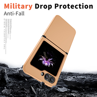 Étui de téléphone pliable sans couture pour Samsung Z Flip 5, Z Flip 6, Z Flip 7 FE, avec charnière intégrée, finition fine et agréable au toucher, en promotion