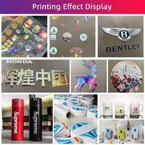 A1 Têtes I3200-U <span class=keywords><strong>AB</strong></span> Film Blanc Autocollant Étiquette Logo UV DTF Imprimante Film Doré Impression et Cristal Verre Métal Cadeau Autocollants - Product Image 4