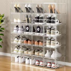 Armadio Portascarpe Pieghevole Salvaspazio in Materiale PP+HIPS+PET con <span class=keywords><strong>Dimensioni</strong></span> Specifiche - Product Image 3