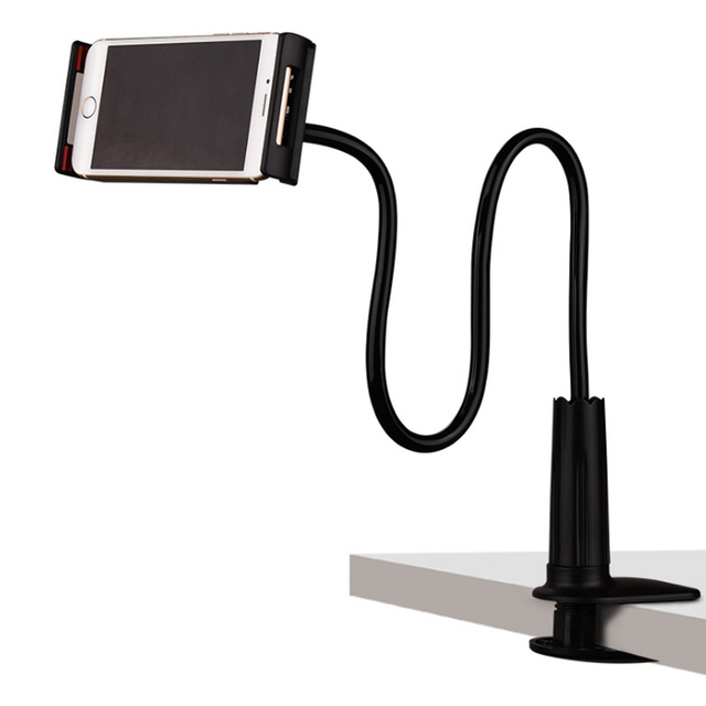Flexible Lazy Long Arm Cell Phone Holder Bed Gooseneck Mount Mobile Phone Stand Holders for Desk
