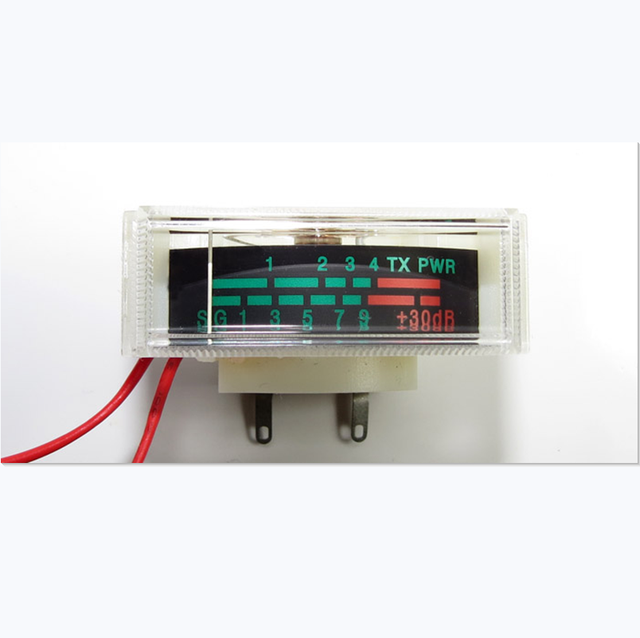 V-001 Level signal Indicator Head with Backlight TX PWR DB Meter Electronic Instrument Indicator +3DB