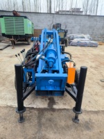 Foreuse hydraulique rotative diesel de haute qualité pour micro-puits d'eau, petite foreuse portable diesel pour puits d'eau, fabriquée en Chine