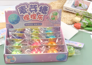 Long lanh Maltose mạch nha lấp lánh đường căng thẳng bóng Squishy cảm giác <span class=keywords><strong>Fidget</strong></span> Đồ chơi cho bé trai bé gái 5 7 năm lo lắng/Tự Kỷ/thêm nhẹ nhõm - Product Image 6