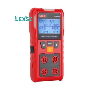 Uni-t Ut334d <b>Portable</b> Four-gas Detector: Oxygen, Carbon Monoxide, Sulfide, Flammable Gas Lexso - Product Image 3