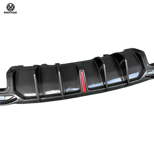 Diffuseur arrière de lèvre de pare-chocs arrière en Fiber de carbone de Style Bctxe pour Audi A4 B9.5 <span class=keywords><strong>S4</strong></span> <span class=keywords><strong>2021</strong></span> + remplacer les accessoires de voiture de becquet arrière automatique - Product Image 2