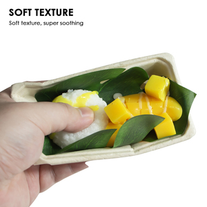 Pelota Antiestrés de Arroz Pegajoso de Mango Tailandés de TPR Suave - Juguete Blandito con Forma de Comida para Adultos/Niños - Product Image 5